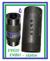 SIGMA 1" EVGU - stator potravinářská pryž ( 1 ks)