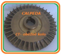 CALPEDA CT/CTM 61- Oběžné kolo MS (pero na hřídeli )