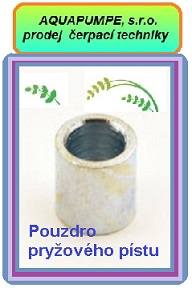  MALYŠ - Poudro pryžového pístu ( RUCHE ) SKLADEM 