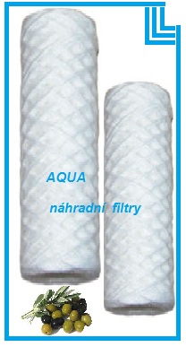 AQUA - vložka vláknová k filtru 100 mic 9" (velká)