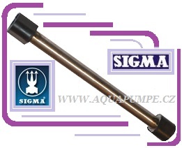 SIGMA 11/4" EVGU - spojovací hřídel prodloužená EPDM